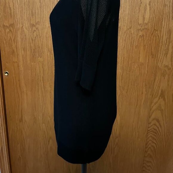 MOSSIMO / BLACK SHORT SLEEVE SWEATER / SIZE LARGE - Picture 4 of 9